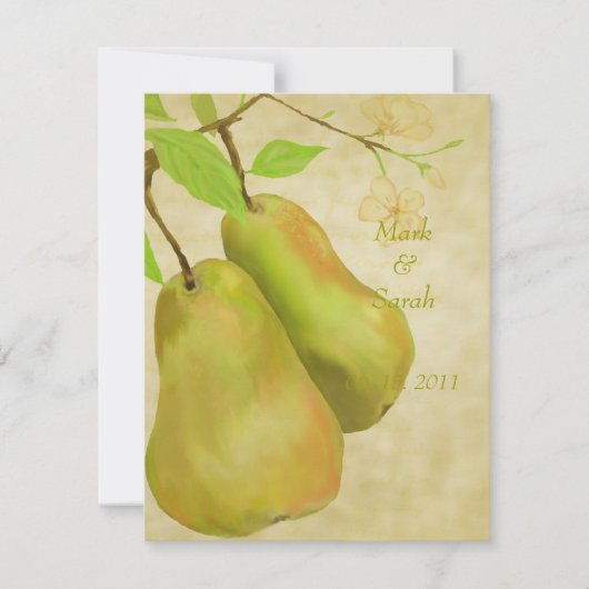 Le parfait Pear Vintage II RSVP (Devant)
