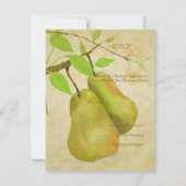 Le parfait Pear Vintage II RSVP (Dos)