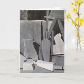 "Le Parfum de la Mémoire" Carte de Félicitations (Fleur jaune)