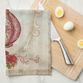 Le Parfum III - Serviette de cuisine (Quart Plié)