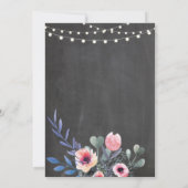 Le Parti de la graduation russe Pastels Invitation (Dos)