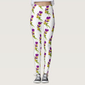 'Le Parti du Pansy' sur les Leggings (Devant)