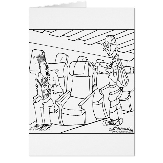 Le passager utilise un parachute (Devant)