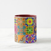 Le patchwork ajuste la tasse (Centre)