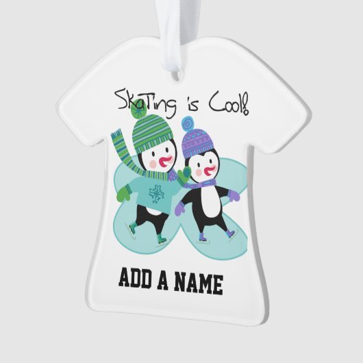 Le patinage de pingouins est frais (devant)