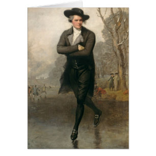 Le patineur (portrait de William Grant)