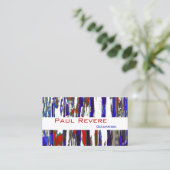 Le patriotique ~ Carte de visite (Debout devant)