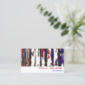 Le patriotique ~ Carte de visite (Debout devant)