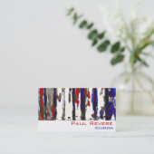 Le patriotique ~ Carte de visite (Debout devant)