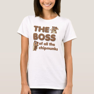 Le patron de tous les tamias T-shirt drôle