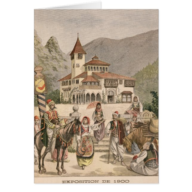Le pavillon bosnien à l'exposition universelle (Devant)