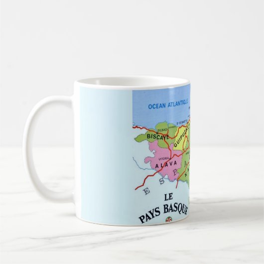 Le Pays Basque Mug (Gauche)