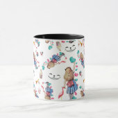 Le pays des merveilles d'Alice risque la tasse de (Centre)