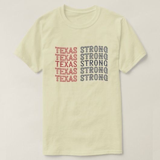 Le Pays Patriote Texas Strong T-Shirt (Design devant)
