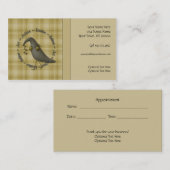 Le pays rappelle carte de visite (Devant / Derrière)