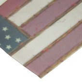 Le pays rustique Prim la nappe de drapeau des (Angle)