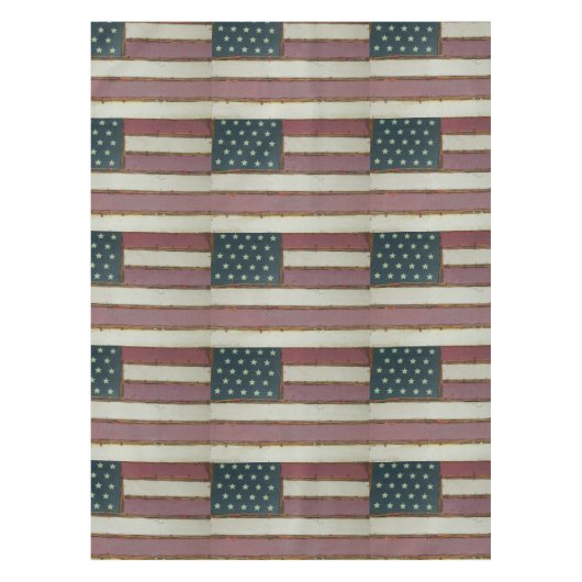 Le pays rustique Prim la nappe de drapeau des (Devant)