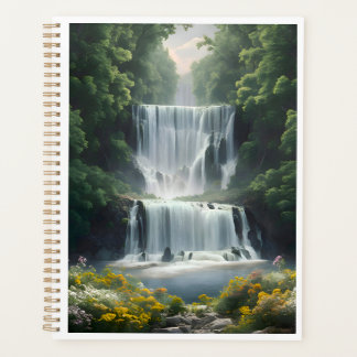 Le paysage des chutes d'eau