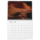 Le paysage des États-Unis - calendrier du mur (Feb 2026)