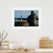 LE PÊCHEUR ET LE SIREN Poster (Cuisine)