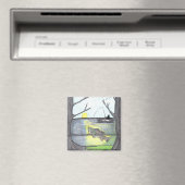 " Le pêcheur " Magnet (In Situ (Lave-vaisselle))