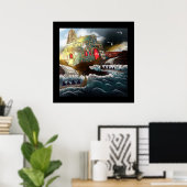 Le pèlerinage - Poster (Bureau à domicile)