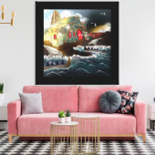 Le pèlerinage - Toile imprimée (Insitu(Salon))