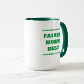Le Père Mows Meilleur Café Mug (Devant droit)