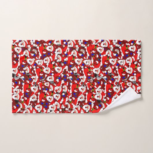 Le père noël (Serviette à main)