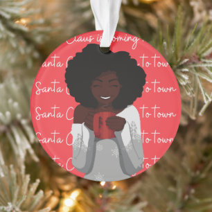 Le Père Noël arrive à la ville Eléphant blanc