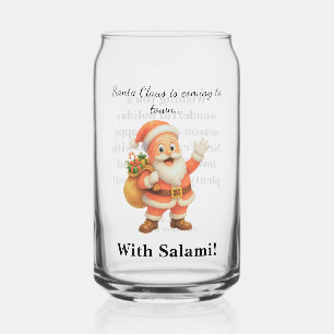Le Père Noël arrive en ville.. Avec du Salami !