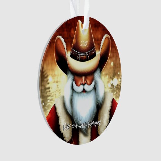 Le Père Noël dans un Noël Casquette occidental (devant)