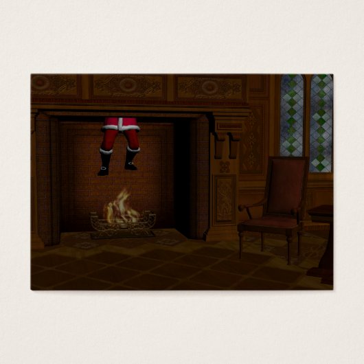 Le Père Noël Descend Le Chemin (Devant)