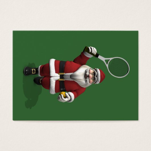 Le Père Noël Jouant Au Tennis (Devant)