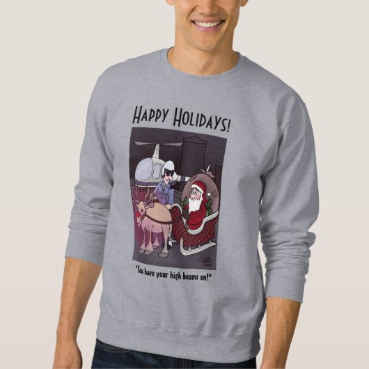 Le Père Noël obtient un billet Sweatshirt de base  (Devant)