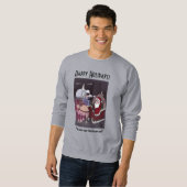 Le Père Noël obtient un billet Sweatshirt de base  (Devant entier)