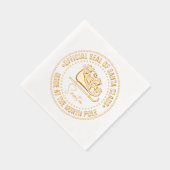 Le Père Noël Sleigh "Sceau Officiel" Fait Pôle Nor (Droite)