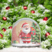 Le Père Noël tient présent (Noël)