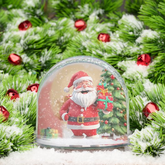 Le Père Noël tient présent (Noël)