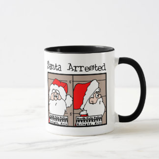 Le Père Noël Tiré De La Mug De Noël