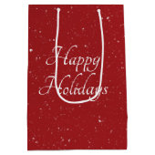 Le Père Noël Trump Avec Sac Cadeau (Dos)