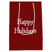 Le Père Noël Trump Avec Sac Cadeau Rouge (Dos)