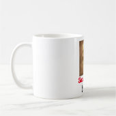 Le Père Noël Vintage café Mug (Gauche)