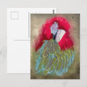 Le perroquet - Carte postale (Devant / Derrière)