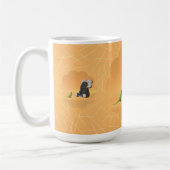 Le perroquet rencontre une tasse de café d'éléphan (Gauche)
