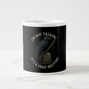 Le Personnel Du Corbeau Ne Parle Pas De Mug De Caf