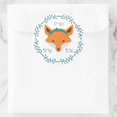 le petit autocollant renard (Sac)