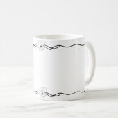 Le Petit Café Monogram Floral Mug (Devant droit)