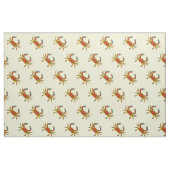Le petit chesapeake rouge marche en crabe le tissu (Fat Quarter)