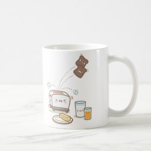 Le petit déjeuner est tasse ruinée